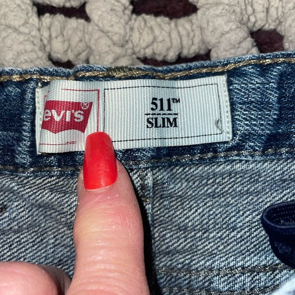 🎉Boys Levi’s 511 Slim- 5 Regular - Picture 3 of 6